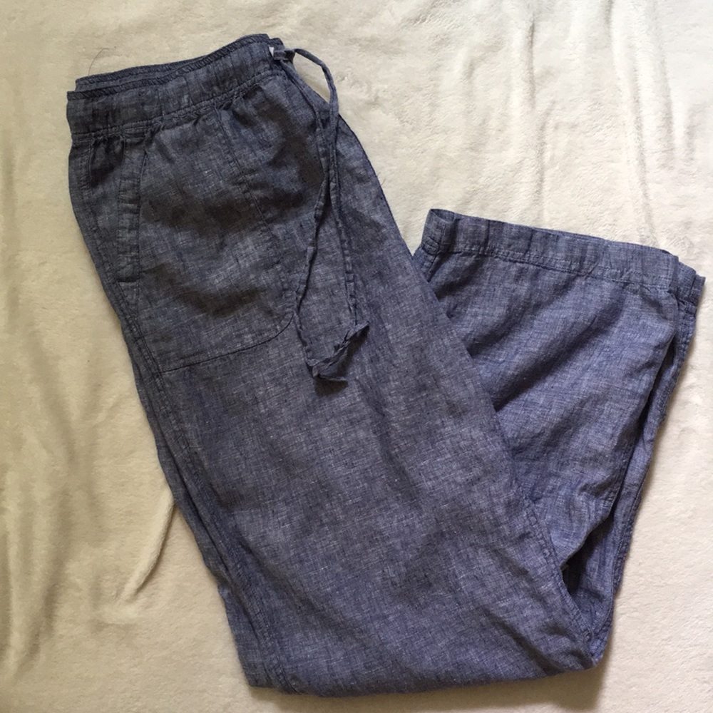 JNY 100% Linen pants